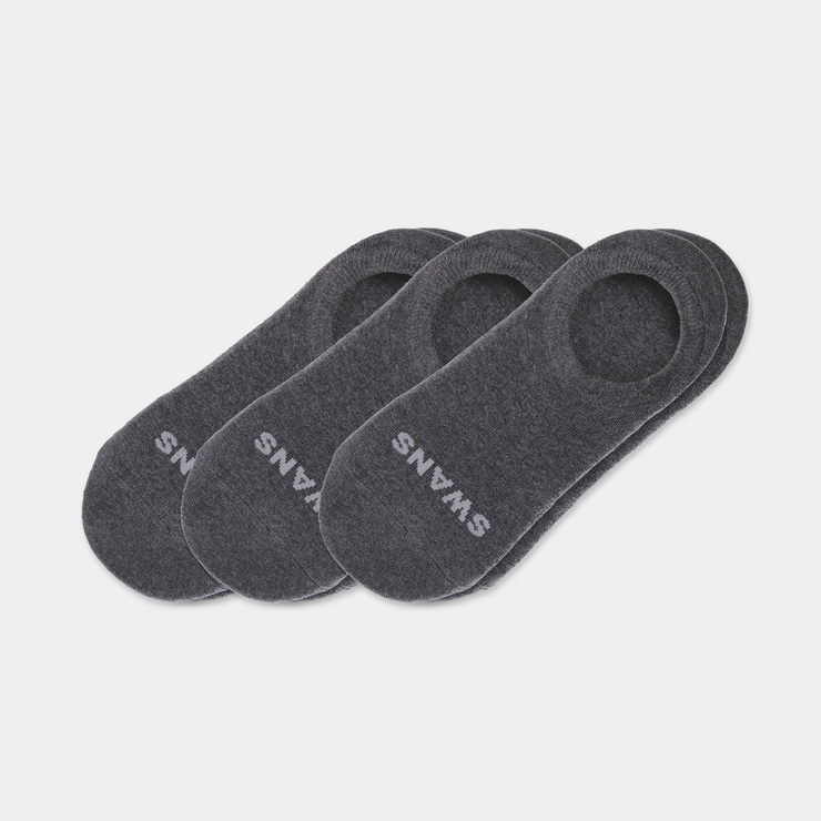Cushioned Charcoal Grey 3-Pack